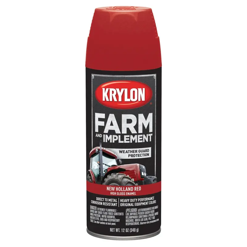 Krylon Farm/Implement; New Holland Red; 12 Oz. Aerosol Dup1947 Krylon 1
