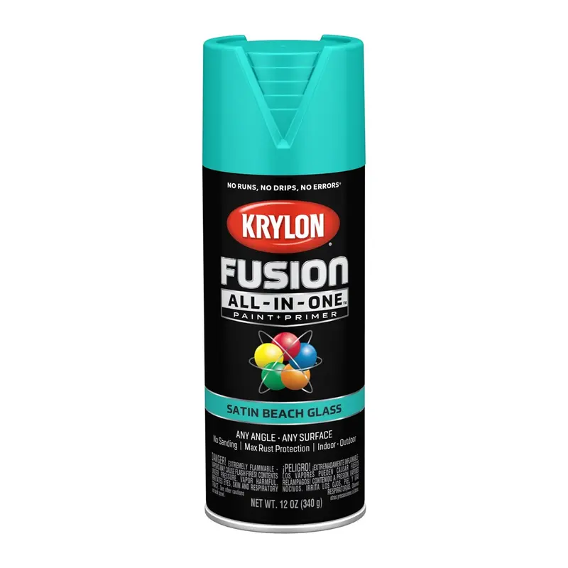 Krylon Fusion All-In-One Paint + Primer, Satin Beach Glass Dup2731 Krylon 1
