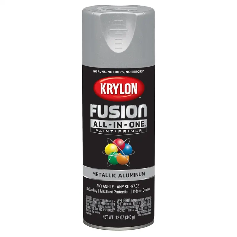 Krylon Fusion All-In-One Paint+Primer Metallic Aluminum; 12 Oz. Aerosol Dup2766 Krylon 1