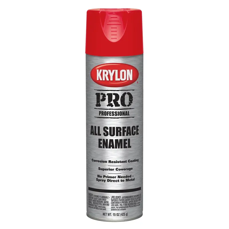 Krylon Professional All-Surface Enamel Paint; Safety Red; 15 Oz. Aerosol Dup5923 Krylon 1
