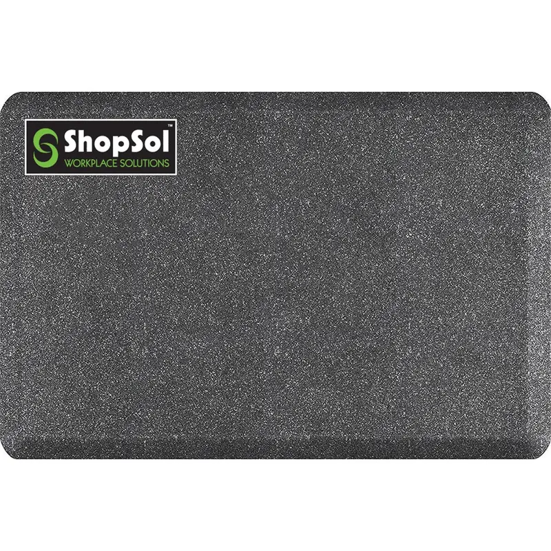 Lds Anti-Fatigue Mat Supreme 3 Ft. X 2 Ft., Mosaic Steel, 32S Lds1010646 Lds Industries 1