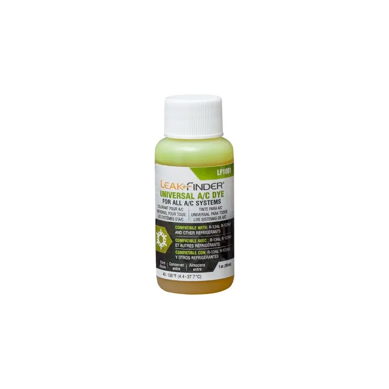 Leakfinder (1) 1-Oz (30 Ml) Bottle, A/C Dye Tralf1001cs Tracer Products 1