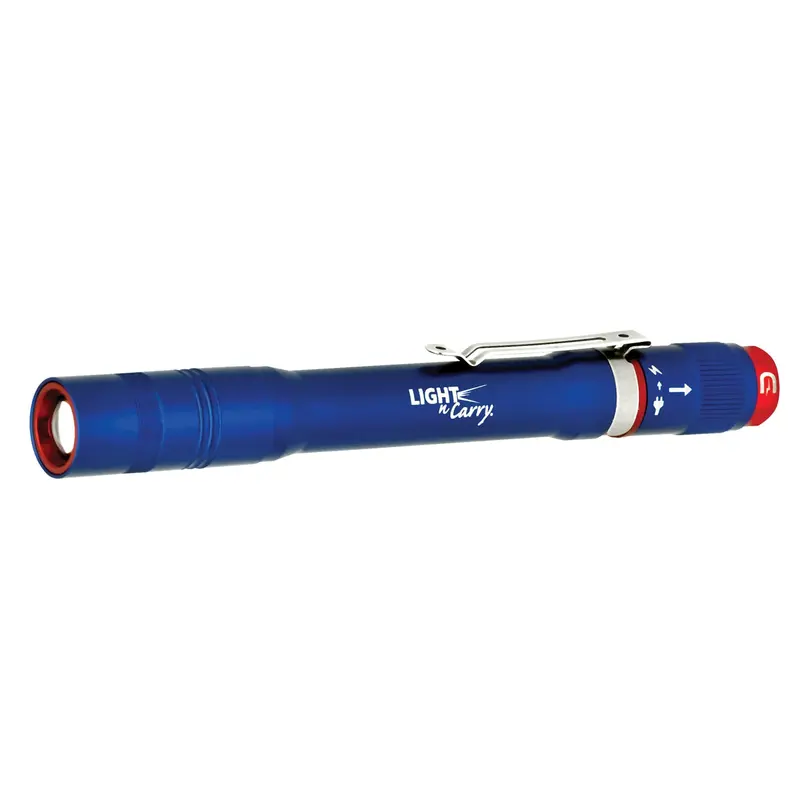 Led Rechargeable 120 Lumen Torch Pen Light, Pocket Flashlight Sollnc312 Clore Automotive 1
