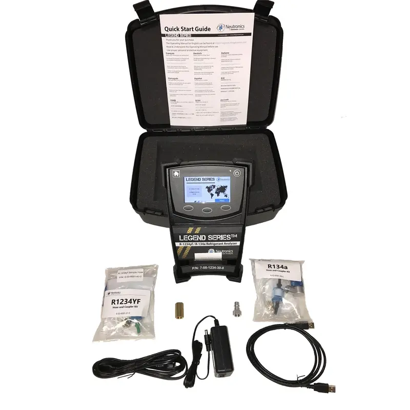 Legend Refrigerant Analyzer With Printer Neu7-08-1234-30-0 Neutronics 1