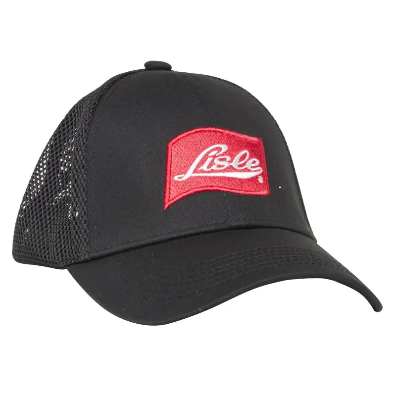 Lisle Mesh Hat, Black Lis89100 Lisle 1