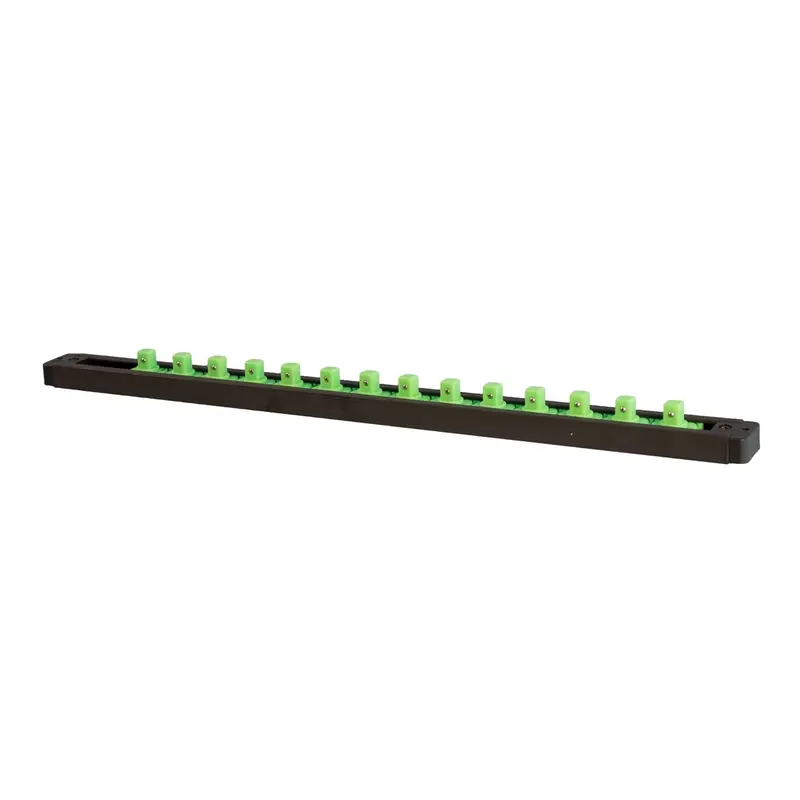 Lock-A-Socket In Matte Black/Green Posts Mtslas38mbg Mechanics Time Saver 1