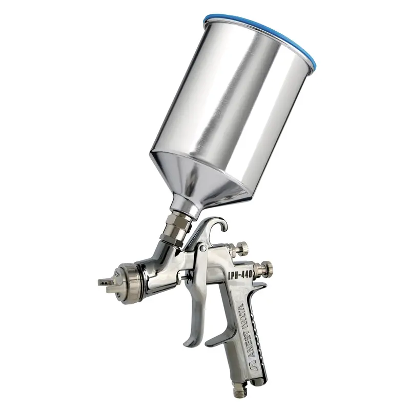 Lph440-141 Primer Gravity Feed Hvlp Spray Gun With 700Ml Cup Iwa5722 Iwata 1