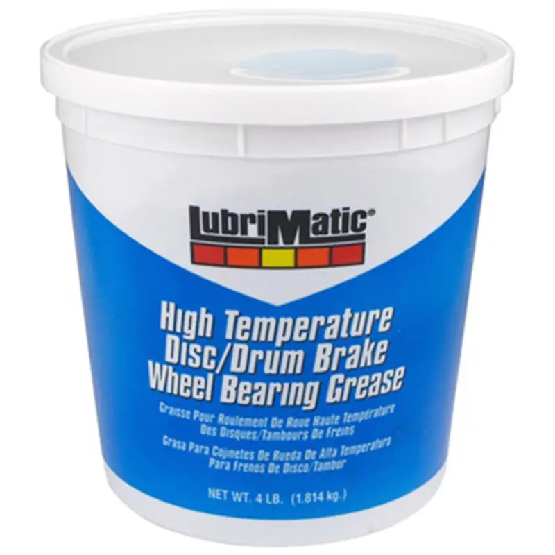 Lubrimatic Greases, Oils & Lubricants - Hi-Temp Disc/Drum Wheelbearing Grease / 4 Lb. Plw11382 Plews Edelmann 1