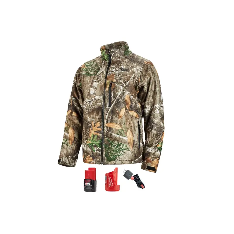 M12 Heated Quietshell Jacket Kit, Small (Realtree Camo) Mlw222c-21S Milwaukee Tool 1