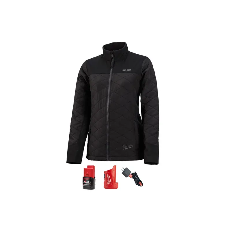 M12 Heated Women's Axis Jacket Kit 2X (Black) Mlw233b-212X Milwaukee Tool 1