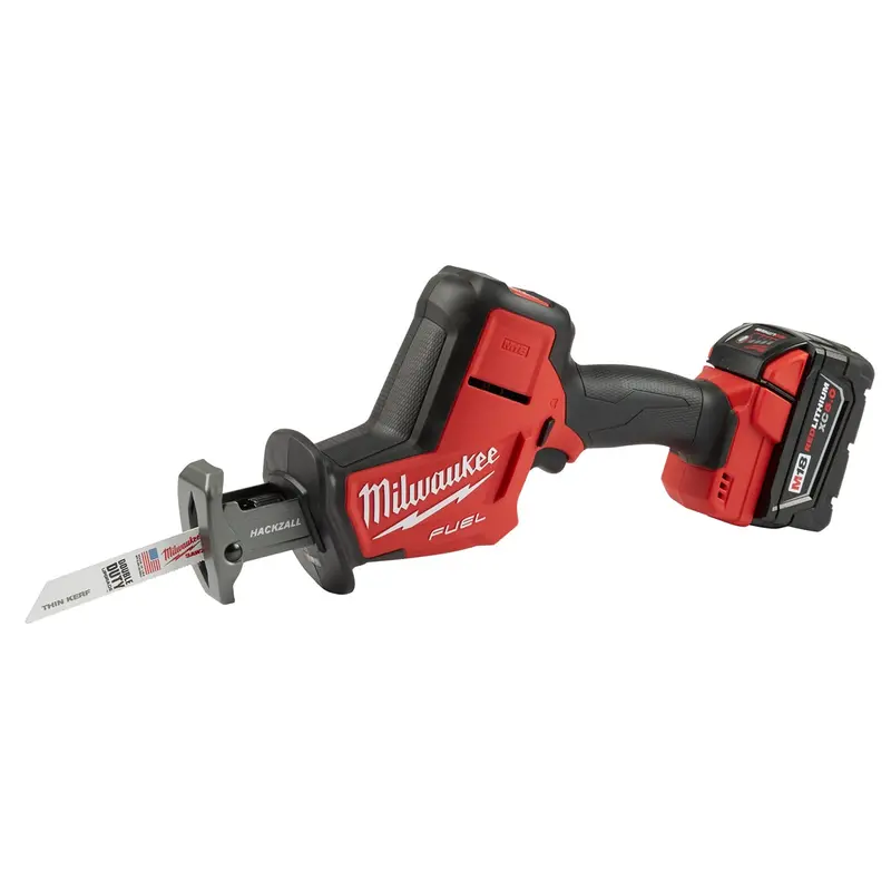 M18 Fuel Hackzall Saw W/ (1) Redlithium Xc5.0 Battery Kit Mlw2719-21 Milwaukee Tool 1