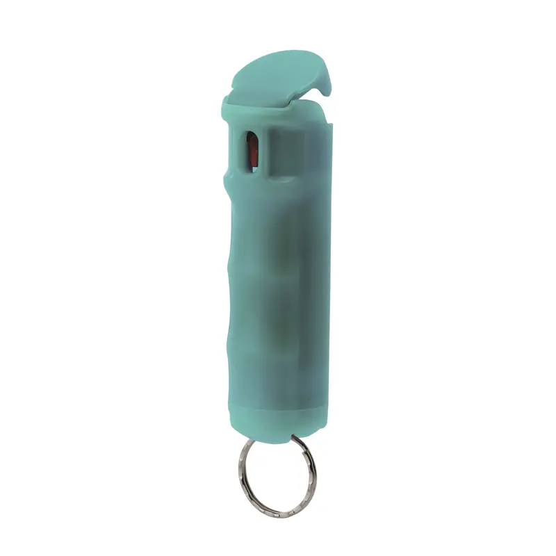 Mace Turquois Keyguard Hard Case Pepper Spray Mac80427 Mace Security International 1