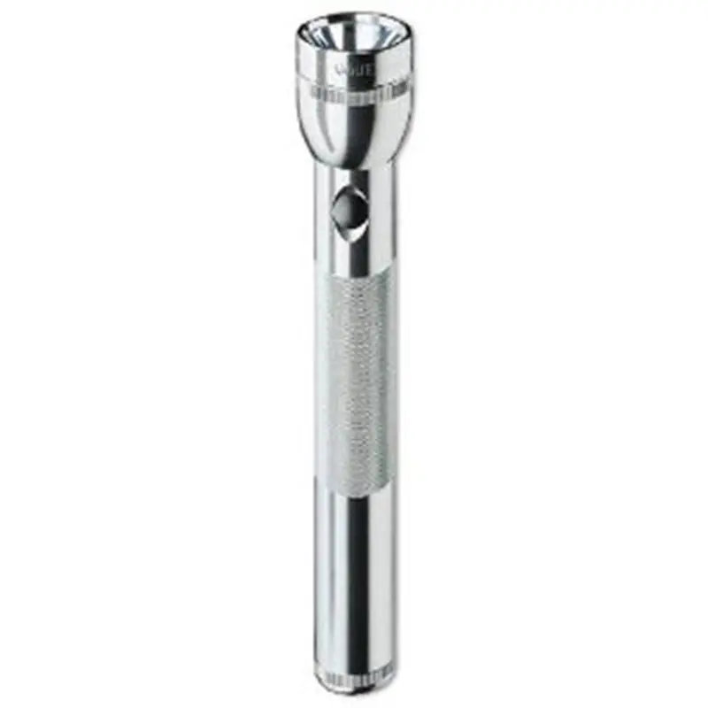 Maglite Flashlight, Silver, 3 Cell D Batteries, Led Bulb, Blister Pack Magst3d106 Mag Instrument 1