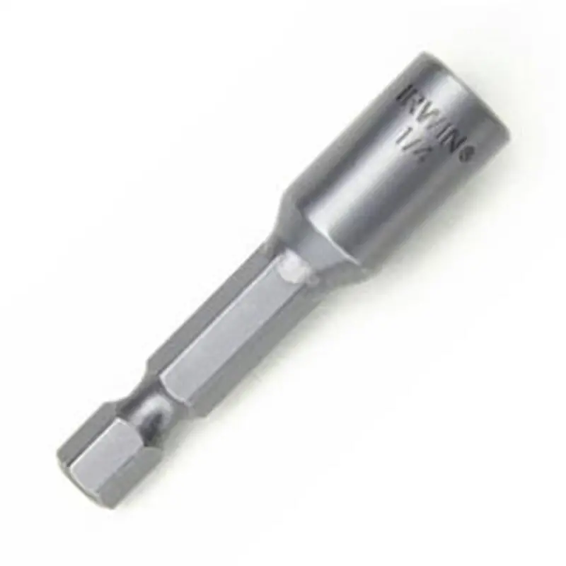 Magnetic Nutsetter, 5/16" Hex, 1/4" Hex Shank With Groove, 1-7/8" Long, Bulk Han94232 Hanson 1