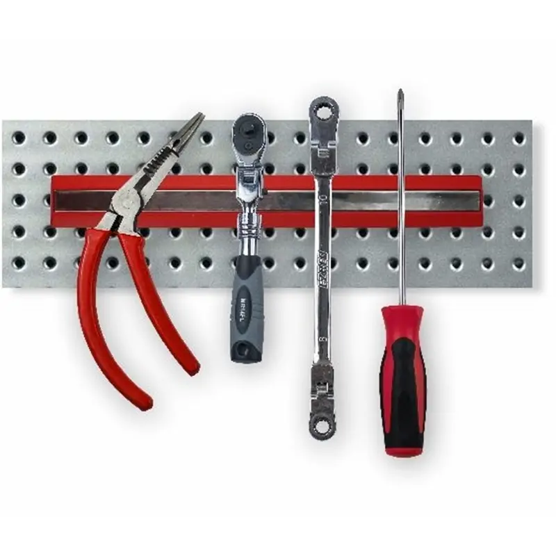 Magnetic Organizer Rail For Securing Tools Ezrsr10 E-Z Red 1