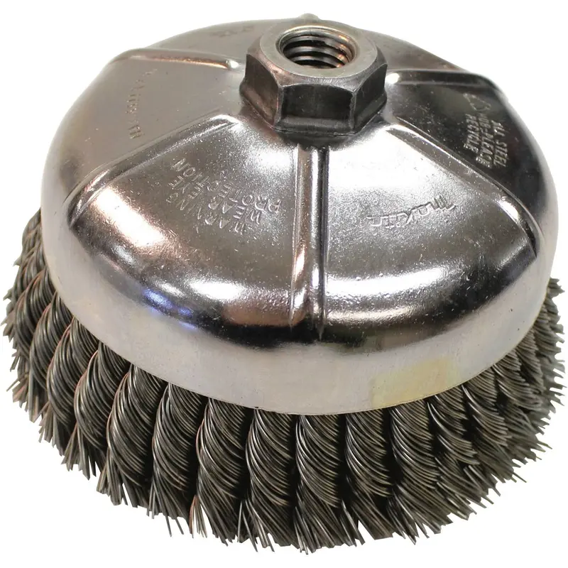 Makita 6" Knot-Type Wire Brush Mak743206-A Makita 1