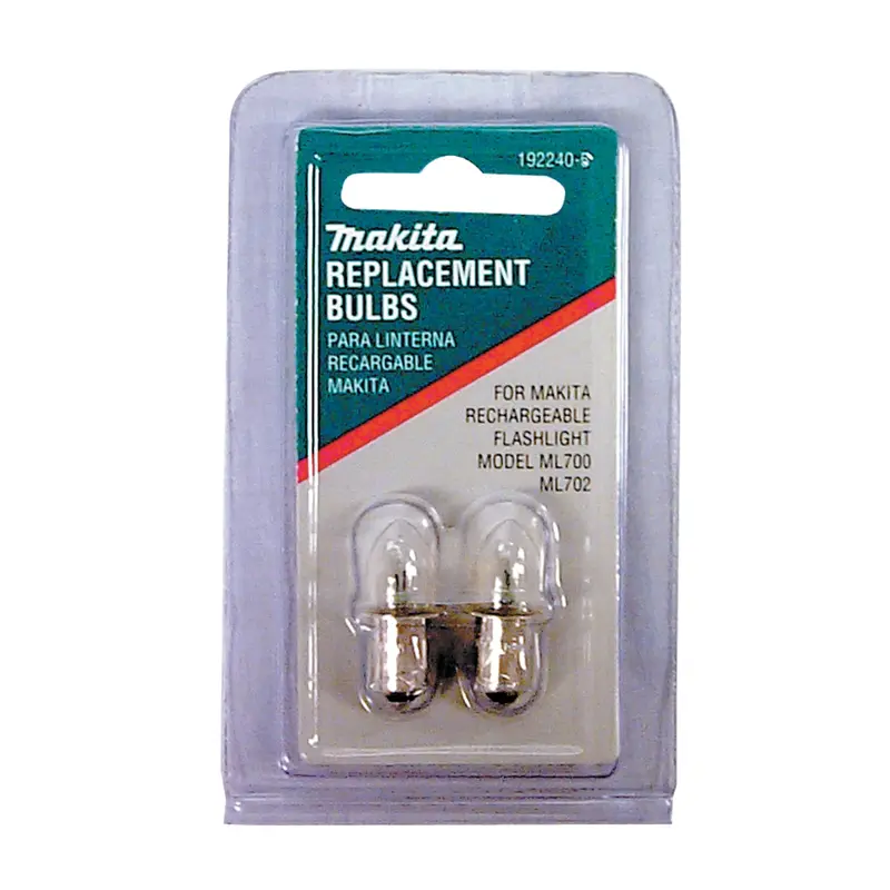 Makita 7.2V Flashlight Bulbs To Fit Ml700 And Ml702 Mak192240-5 Makita 1