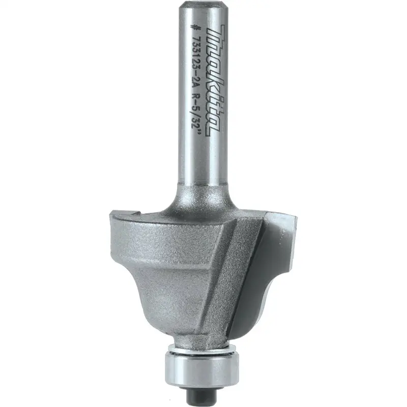 Makita Router Bit 5/32" R. Ogee, 2 Flute, 1/4" Sh, C.T. Mak733123-2A Makita 1