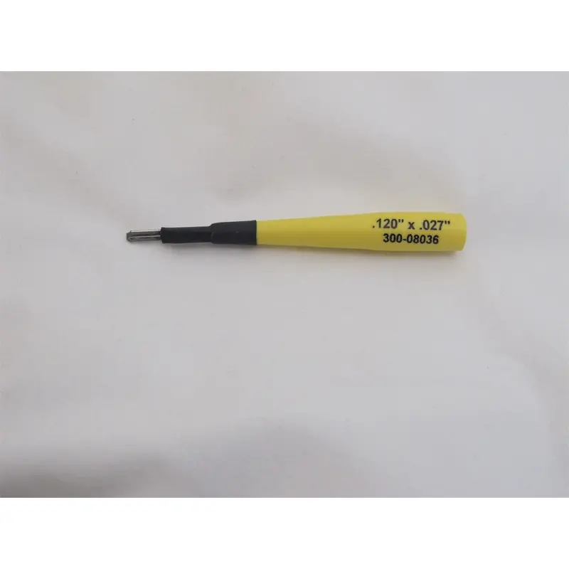 Male .120 X .027" Yellow Probe Nud300-08036 Nudi 1