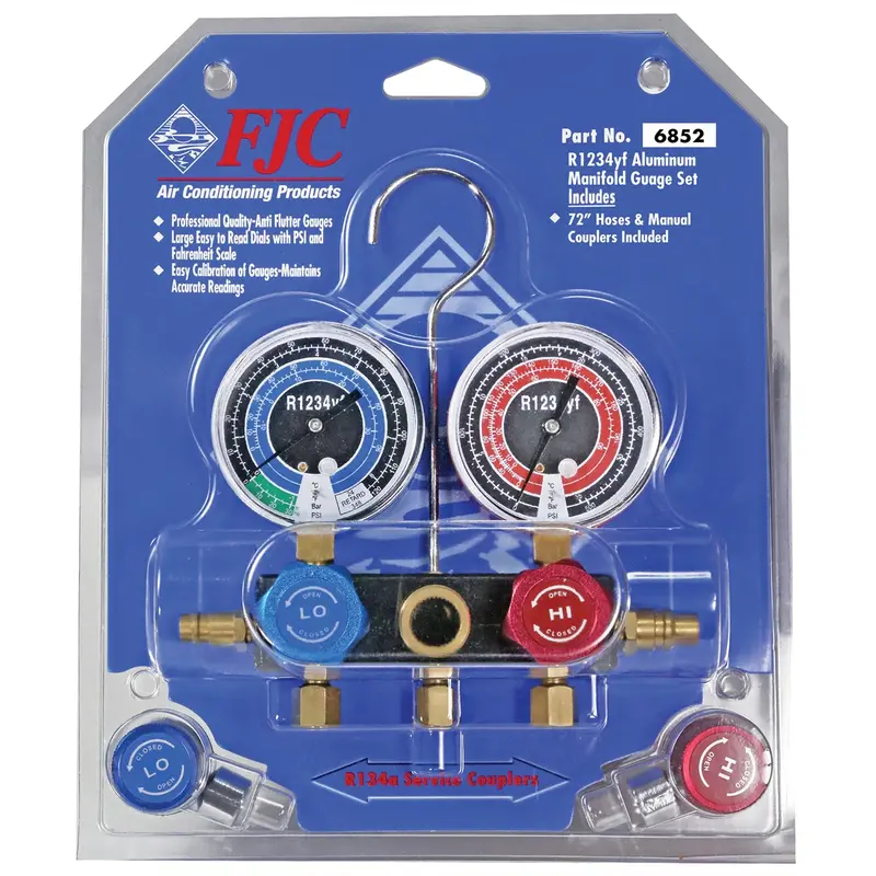 Manifold Gauge Set R-1234Yf Fjc6852 Fjc, Inc. 1