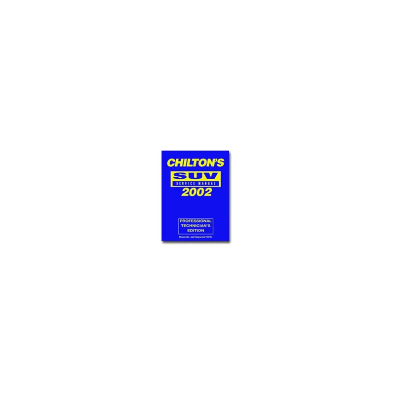 Manual Suv Service Chn9355 Chiltons Book Company 1
