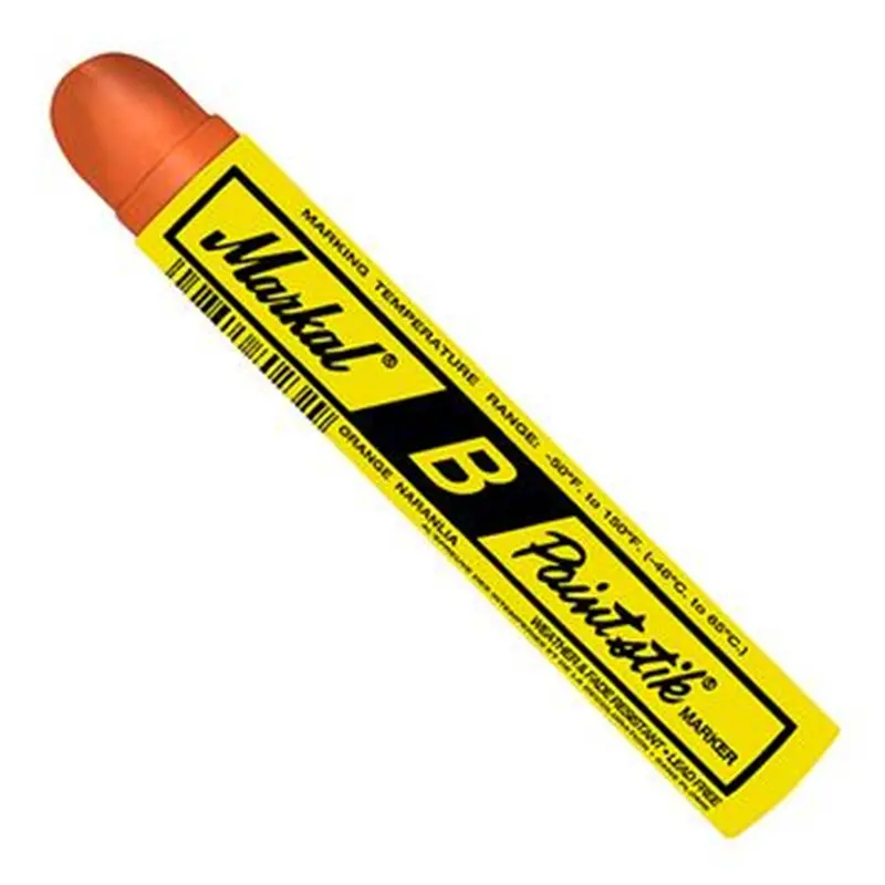 Markal Orange Tire Paintstick, 3/4" Round (12/Box) Tmrti224-12 The Main Resource 1
