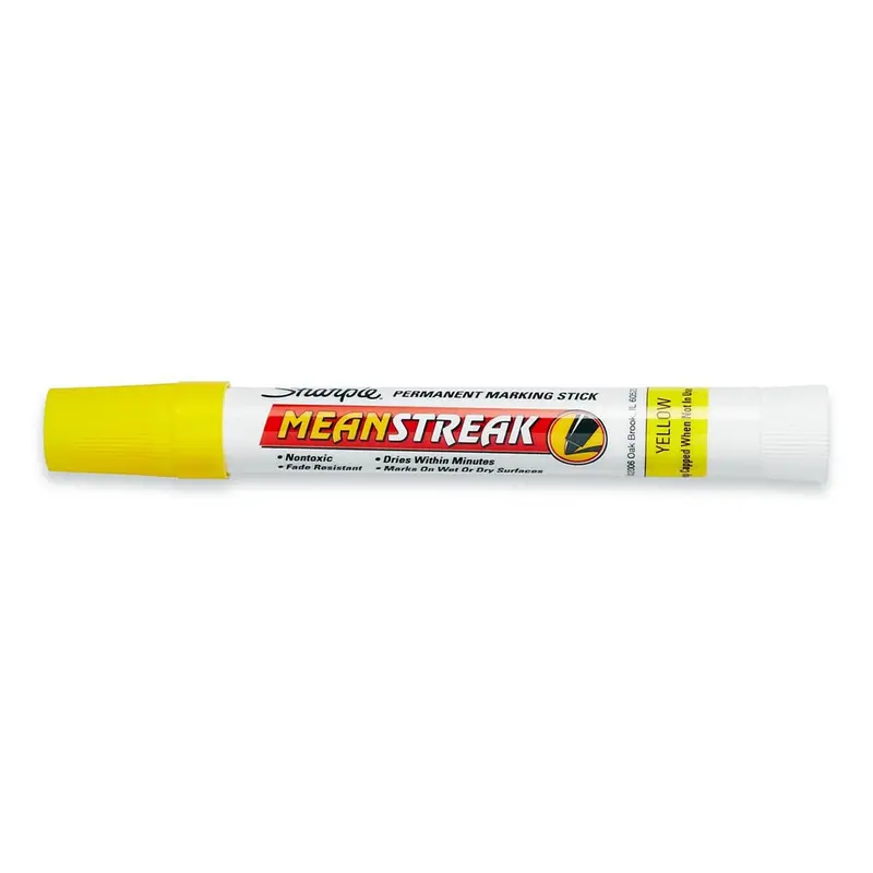 Meanstreak Marker Yellow O/S Shp85005 Sharpie 1