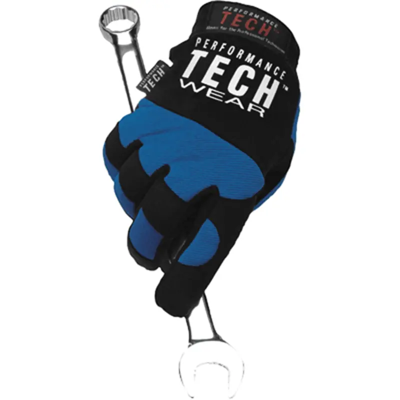 Mechanics Gloves - Blue Large Wlmw89000 Wilmar Corp. / Performance Tool 1