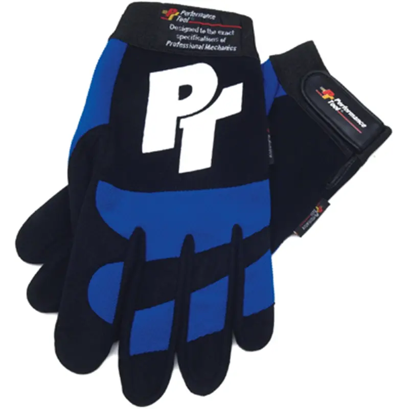 Mechanics Gloves - Bluex Large Wlmw89001 Wilmar Corp. / Performance Tool 1