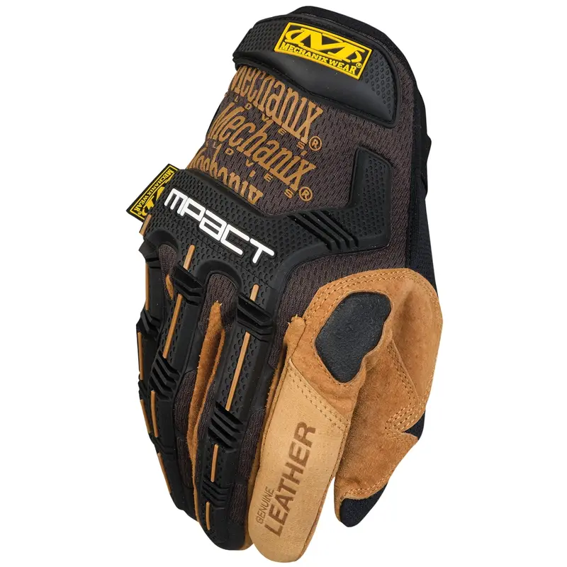 Mechanix Wear M-Pact Leather X Large 11 Tan/Black Meclmp-75-011 Mechanix Wear 1