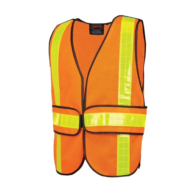 Mesh Economy Safety Vest - Hi-Vis Orange - One Size Fits Most Srwv1030350u-Os Surewerx Usa 1
