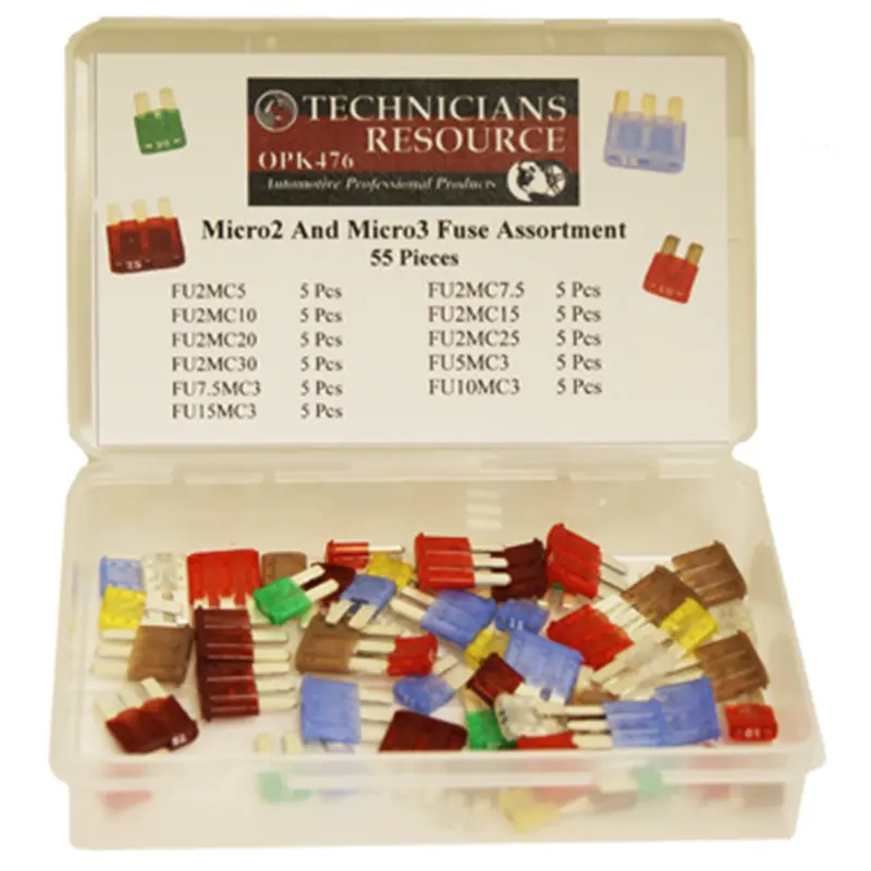Micro2 And Micro3 Fuse Assortment, 55-Pc Tmropk476 The Main Resource 1