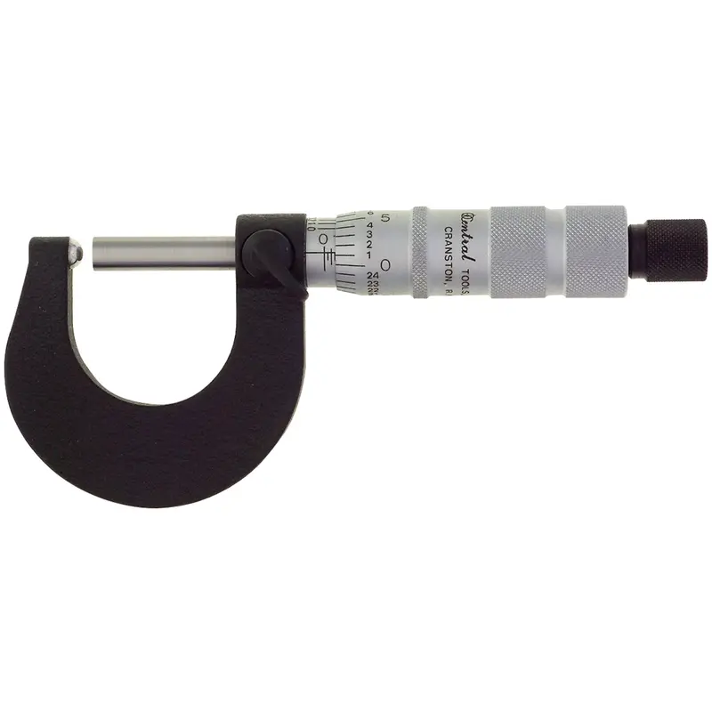 Micrometer 0-1" Ball Anvil I-B Cen6190 Central Tools 1