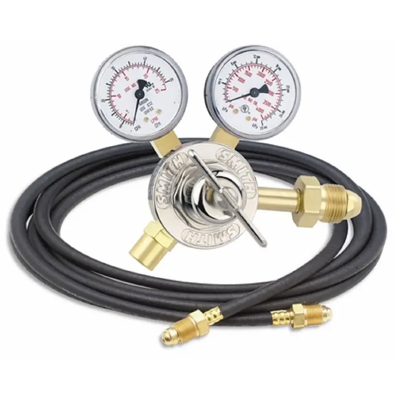 Miller Flow Gauge Argon Regulator W/ Hose Mll195050 Miller Electric Mfg. 1