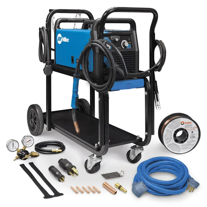 Millermatic 211 Mig Welder With Cart & Cover Mll951715 Miller Electric Mfg. 1