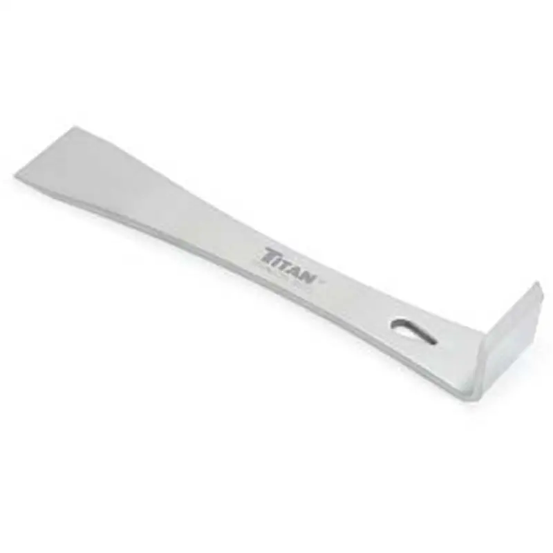 Mini Pry Bar And Scraper, 5-1/2" Long, 7/8" Wide, Stainless Steel, Sharp Scraper Edge Tit11505 Titan 1