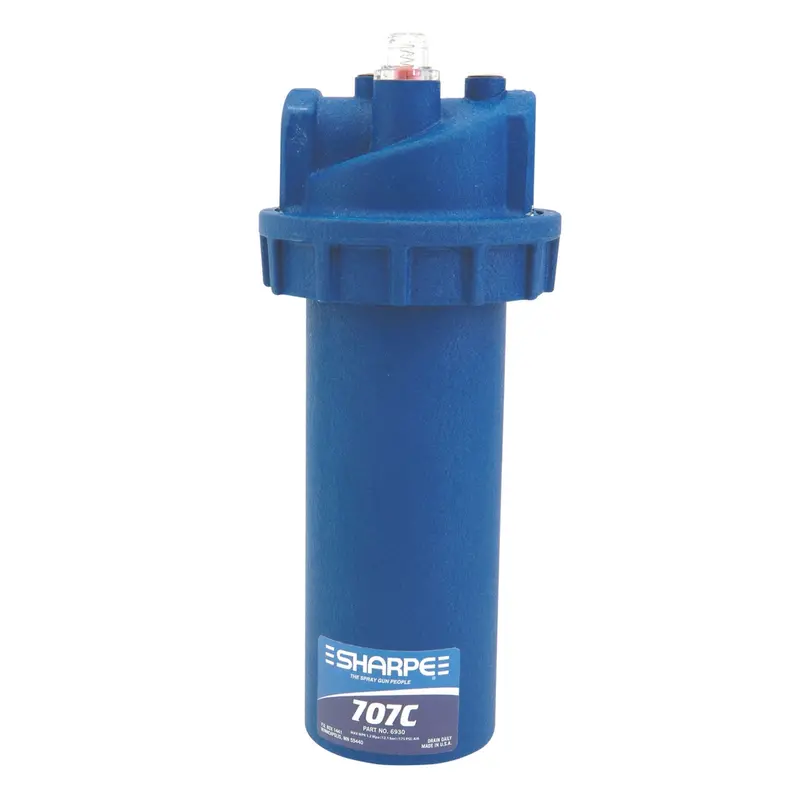 Model 707C 3/4" In-Line Filter With Overnight Drain Sha6930 Sharpe Manufacturing 1