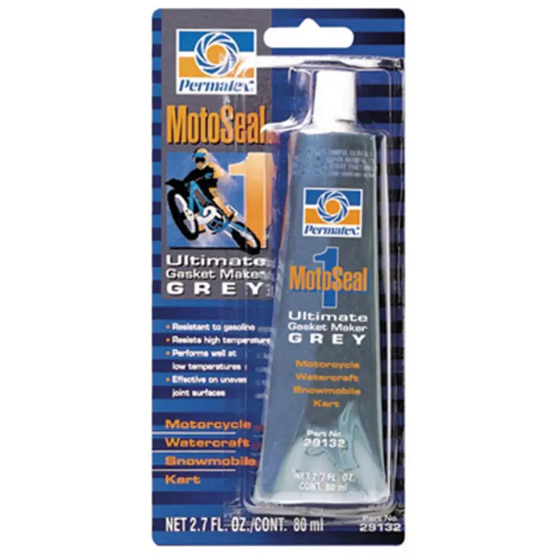 Moto Seal 1 Ultimate Gasket Maker Grey, 2.7 Fluid Ounce Tube Carded Ptx29132-Can Permatex Inc 1