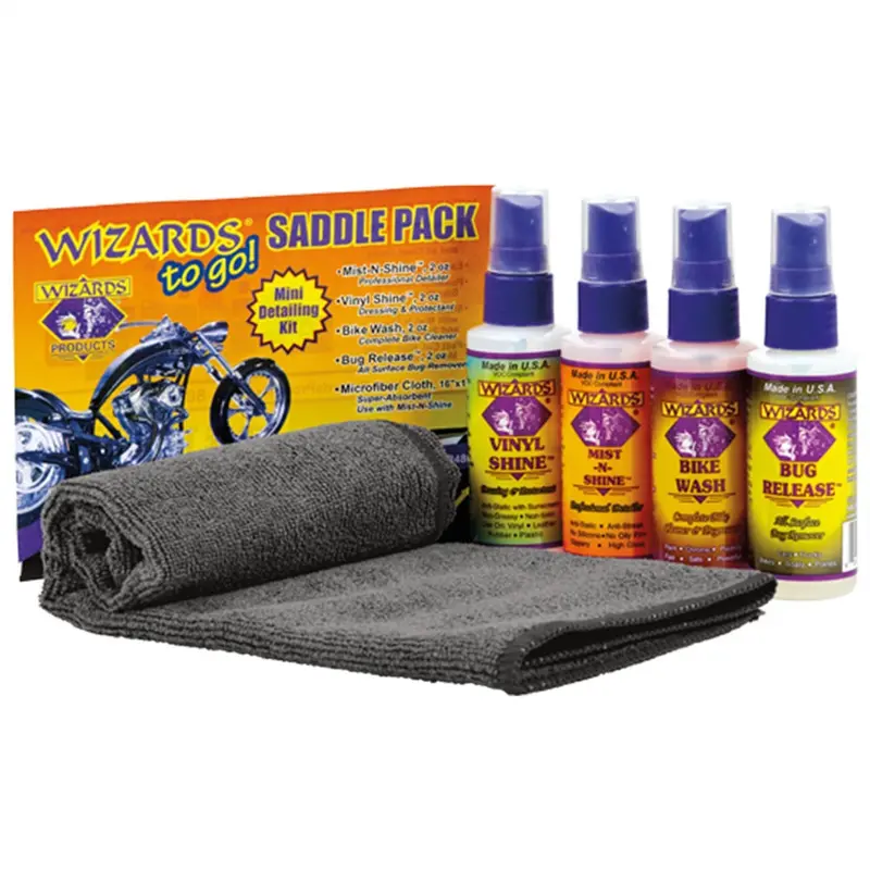 Motorcycle Saddle 5-Piece Pack Wiz22480 Rj Star 1