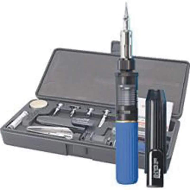Multi-Function Butane Heat Tool Kit, Solderpro, 30W To 100W, Automatic Ignition, Assorted Tips Soipro100k Solder-It 1