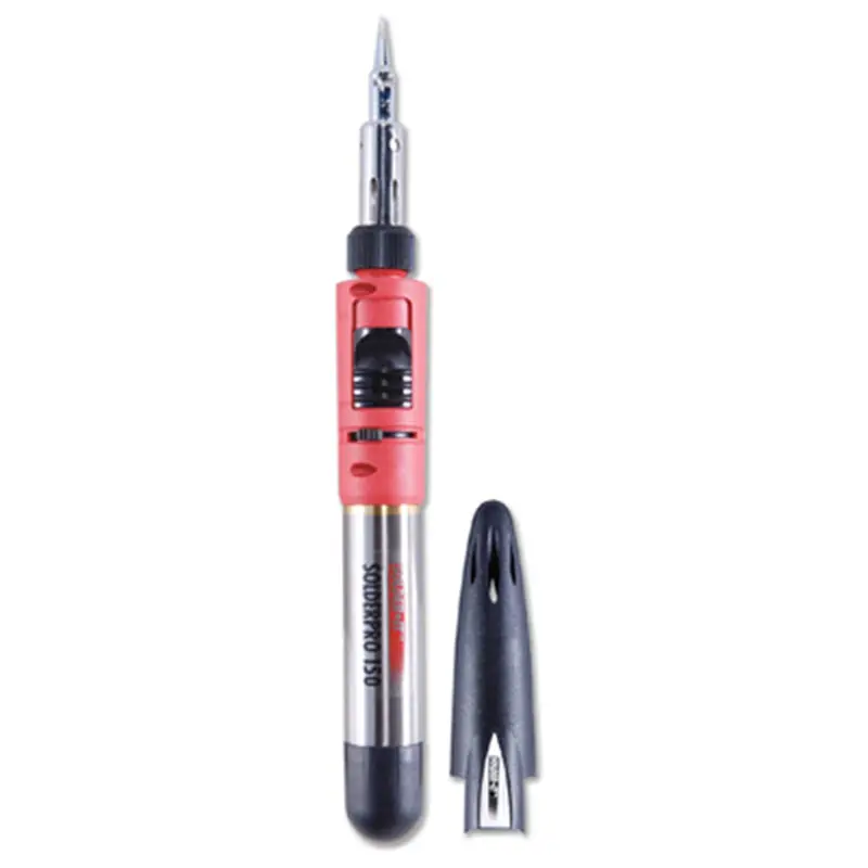 Multi-Function Butane Heat Tool, Solderpro, 30W To 125W, Slim Design, Tips, Removable Lec Soipro150 Solder-It 1