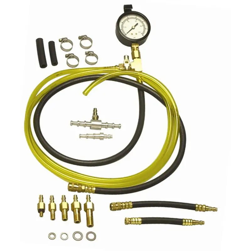 Multi-Port Fuel Injection Pressure Tester System With Quick Couplers For Domestic And Foreign Vehicles Sgt56200 Sg Tool Aid 1