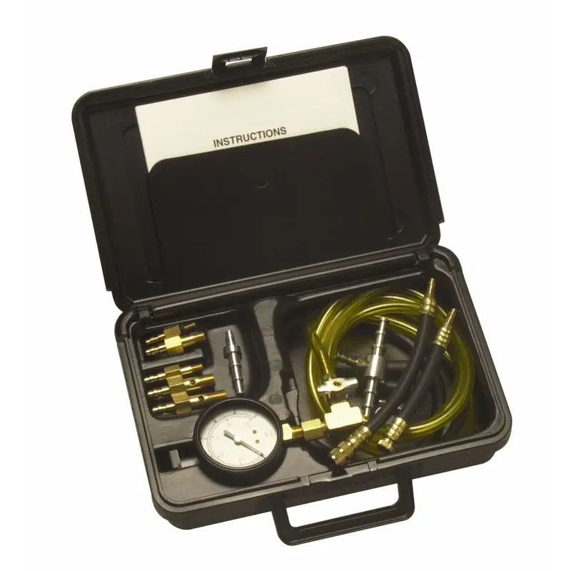Multi-Port Fuel Injector Pressure Tester System With Quick Couplers For Domestic And Foreign Vehicles In A Molded Plastic Case Sgt56250 Sg Tool Aid 1