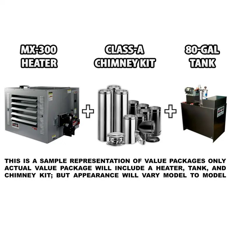 Mx-300 Heater Pack B, No Stand Lhr9966b Lanair Products 1