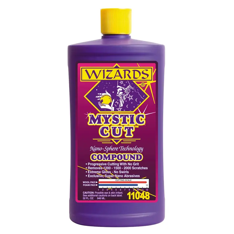 Mystic Cut Nano-Sphere Technology Compound, 32 Oz. Bottle Wiz11048 Rj Star 1