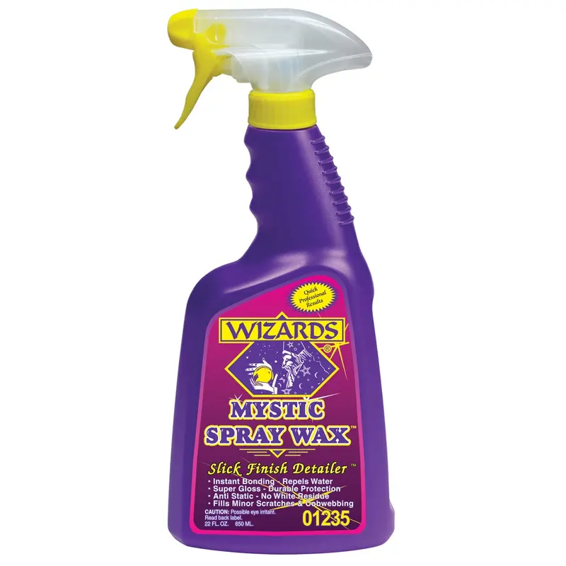 Mystic Spray Wax Slick Finish Detailer, 22 Oz. Spray Bottle Wiz01235 Rj Star 1