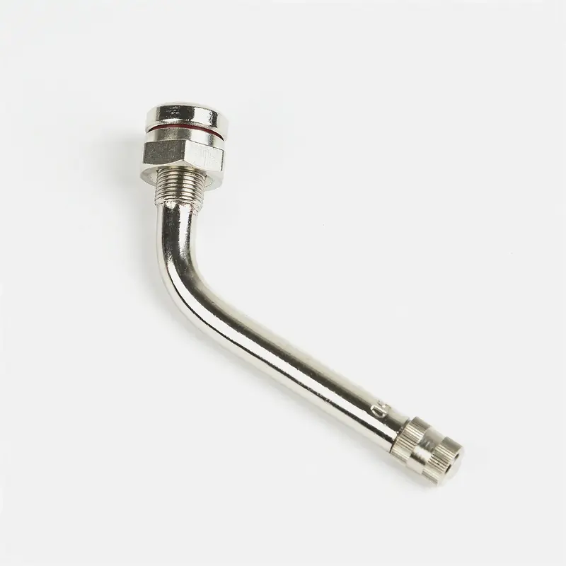 Nickel Plated Brass Valve, Height .98", 2.60" Length, 0.389" Valve Hole, 60 Tmrtr545d-400 The Main Resource 1