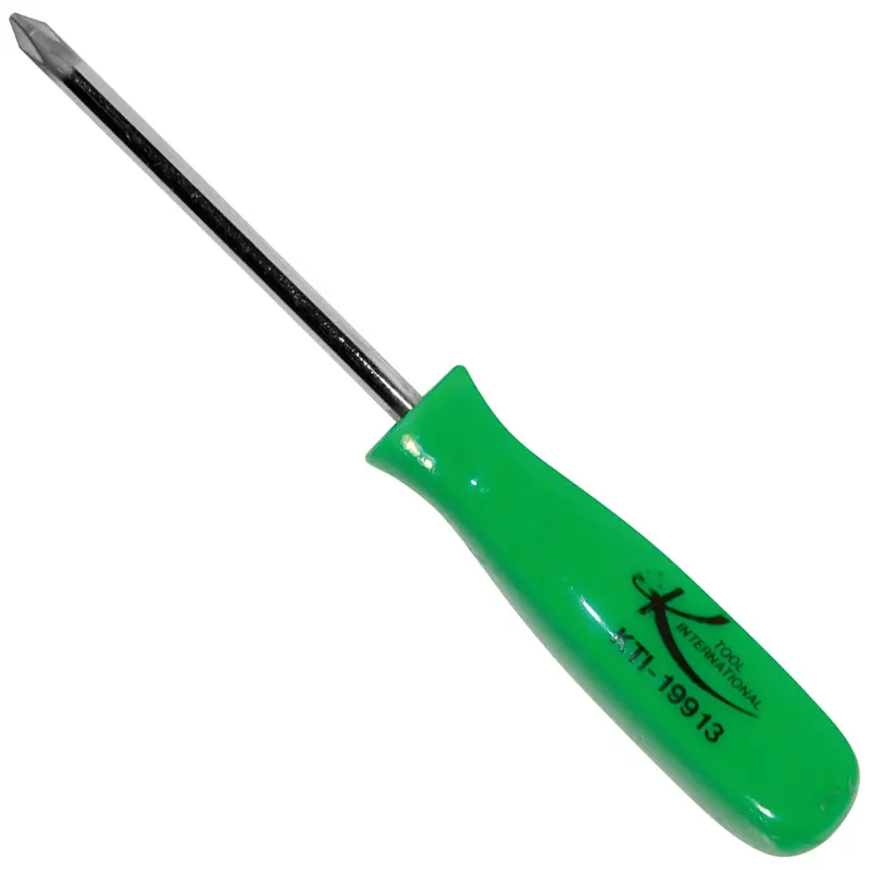 No. 1 X 3 In. Phillips Screwdriver Green Square Handle (Ea) Kti19913 K Tool International 1