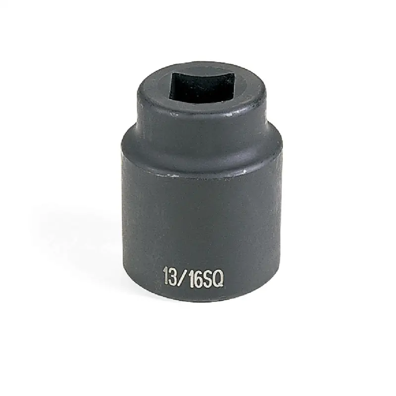No. #5 Spline Drive X 13/16" Square 4Pt Impact Socket Gre5313s Grey Pneumatic 1