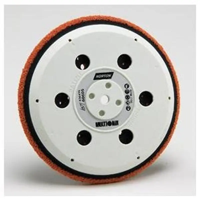 Norton Multi Air Speedgrip Soft Orange 6 In. Bu Pad Nor60605 Norton Abrasives 1